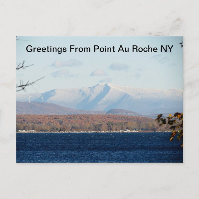 Fotovykort för Adirondacks (NY) Helg Vykort (Framsida)