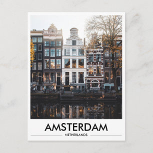 Fotovykort för Amsterdamkanalen Vykort