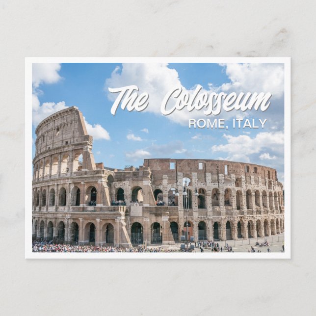 Fotovykort för Colosseum Rom-Italien Vykort (Framsida)