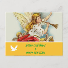 Fotovykort för familjen god jul helg vykort