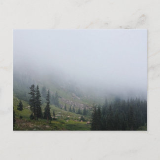 Fotovykort för Foggy Mountain Slope Vykort