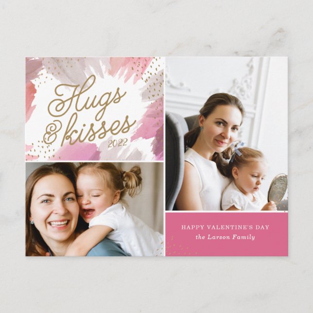 Fotovykort för konst och konst - alla hjärtslag -  helg vykort (Framsida)