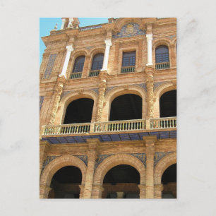 Fotovykort för Plaza de España, Sevilla, Spanien Vykort