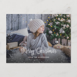 Fotovykort i God jul Helg Vykort