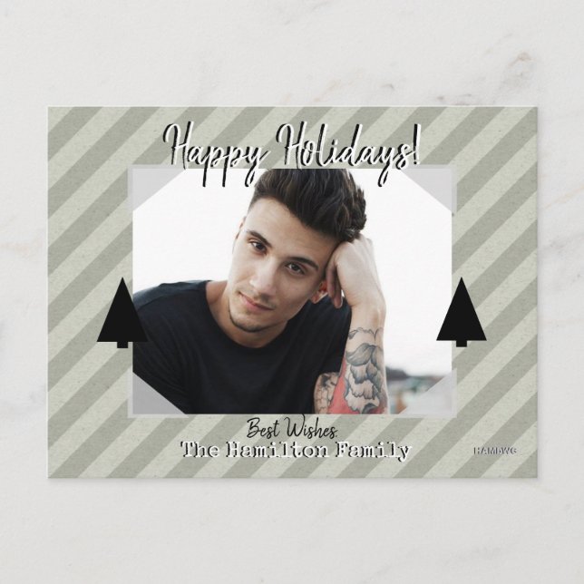 Fotovykort med bakgrunden Rand Vykort (Framsida)