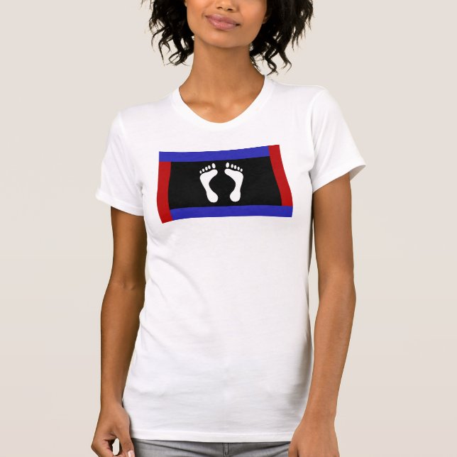 Fotporgorglagg (Fotavtryck) T Shirt (Framsida)