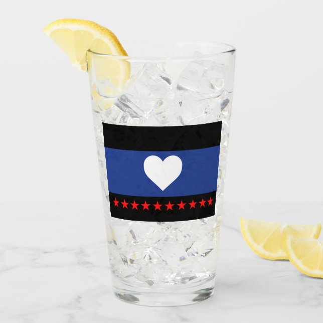 Fotprahmetflagga Glaskopp (Framsida Ice)