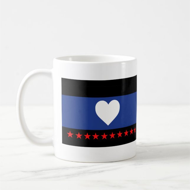 Fotprahmetflagga Kaffemugg (Vänster)