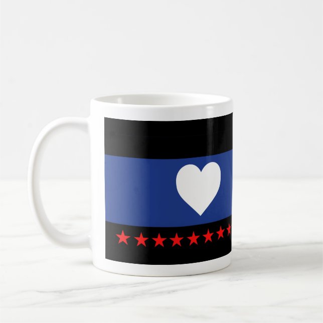 Fotprahmetflagga Kaffemugg (Vänster)