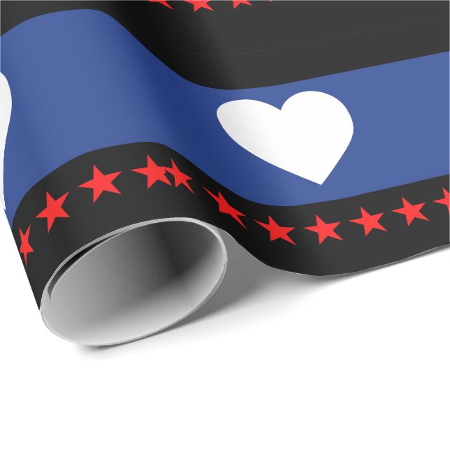 Fotprahmetflagga Presentpapper (Rullad Hörn)