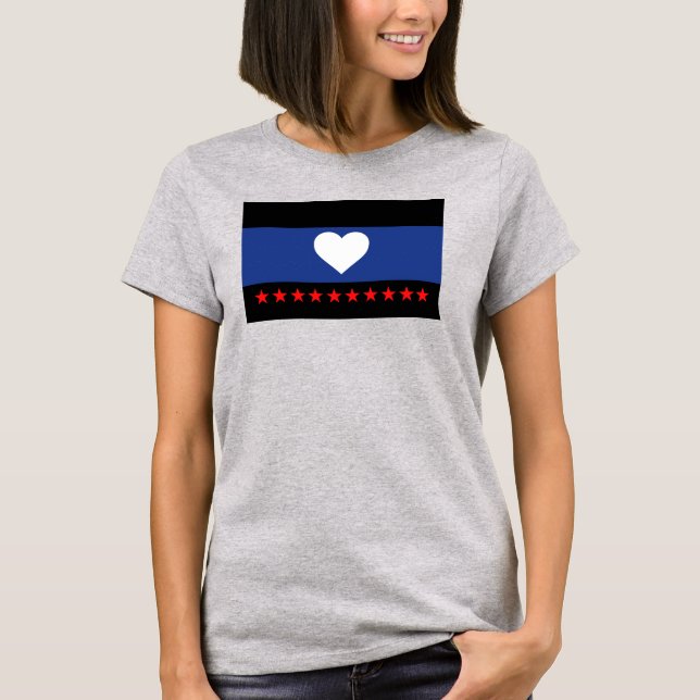 Fotprahmetflagga T Shirt (Framsida)
