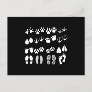 Fotprint Animals Farm Farmer Chicken Cow Gift Vykort