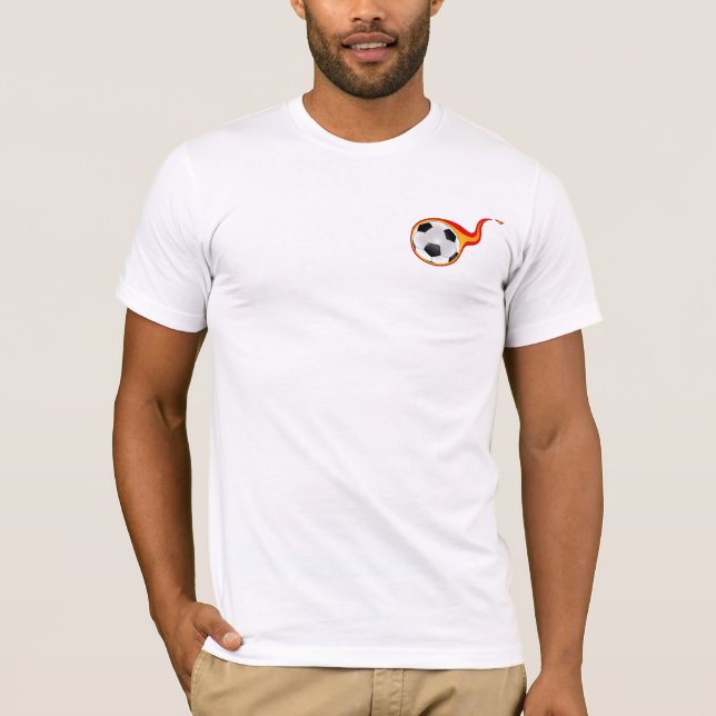 Fotskjorta - logotyp t-shirt (Framsida)