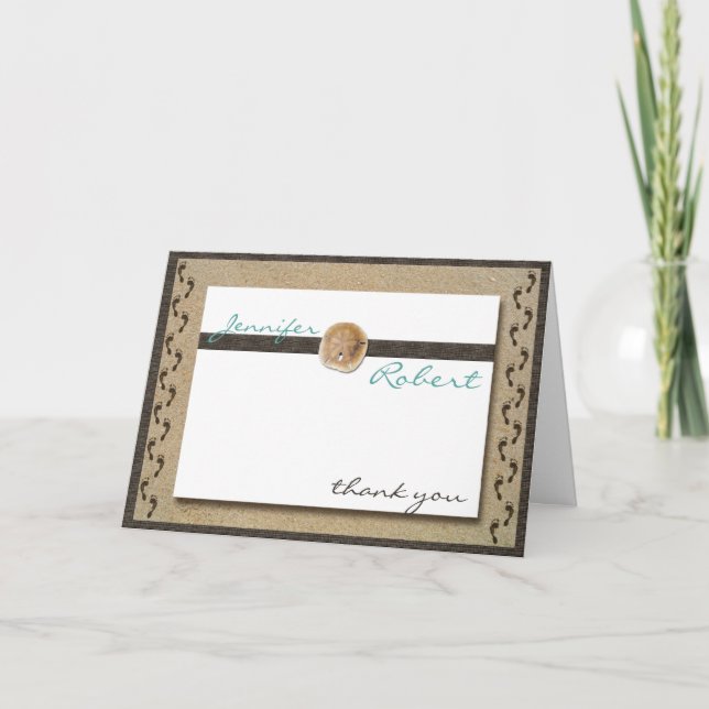 Fotspår i Sandtack Tack Kort (Framsida)