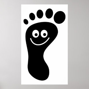 Fotspår Poster