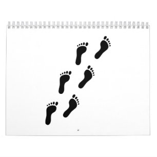 Fotspårfot Kalender