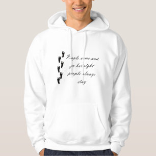 fotspårhudi hoodie