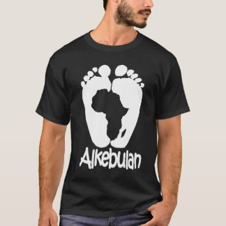 Fotspårvit Tee Shirt