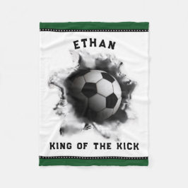 Fotspelare Fleecefilt