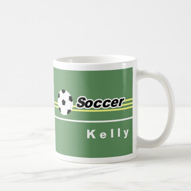 Fotspelare Kaffemugg (Höger)