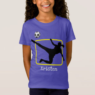 Fotspelare Silhouette T-Shirt