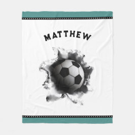 Fotsporter Fleecefilt