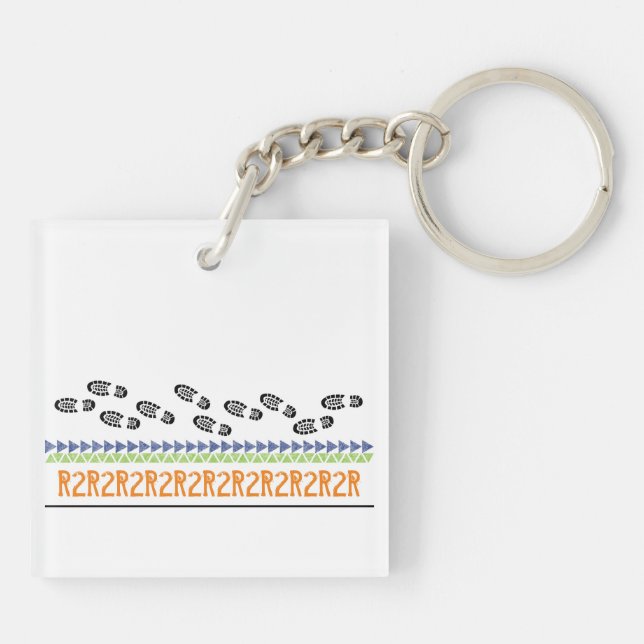 Fotsteg för storskaligt Canyon R2R ÄVENTYR-högskot (Baksidan)