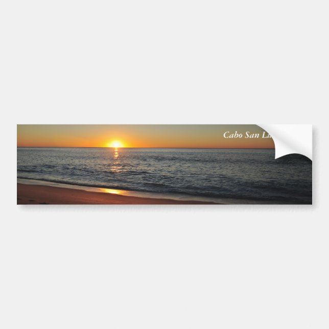 Fotsteg från Sunrise - Cabo Bildekal (Framsidan)