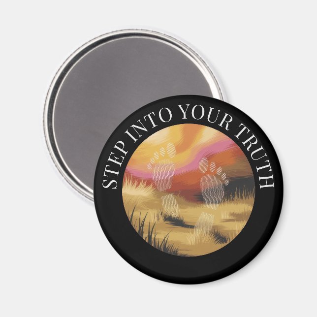 Fotsteg Magnet (Front/Back)