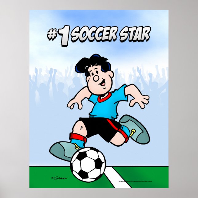 Fotstjärna Poster (Framsidan)