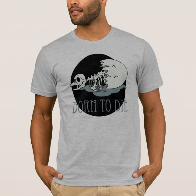 "Fött att dö ", T-shirt (Framsida)