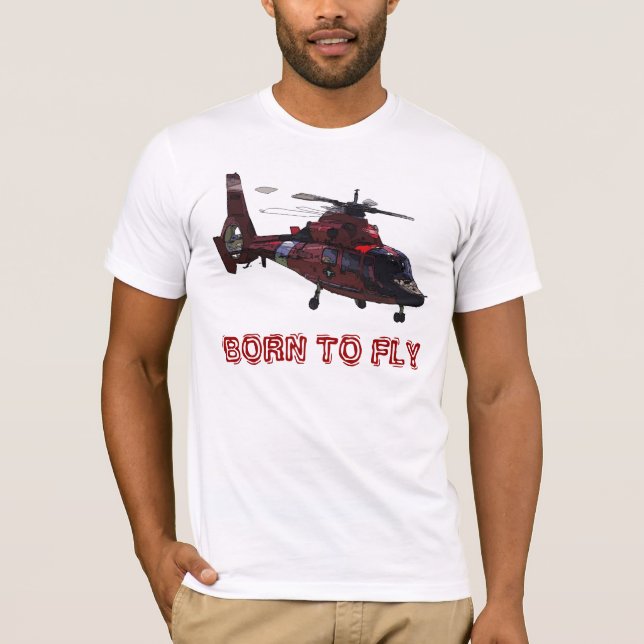 FÖTT ATT FLYGA - HH-65 T-SHIRT (Framsida)