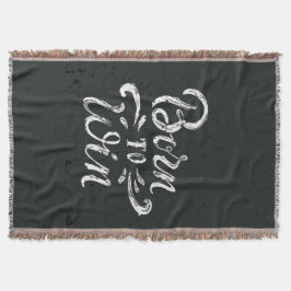 Fött att segra filt