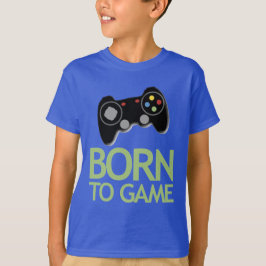Fött att spela t shirt