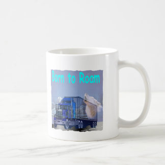 Fött att ströva omkring kaffemugg