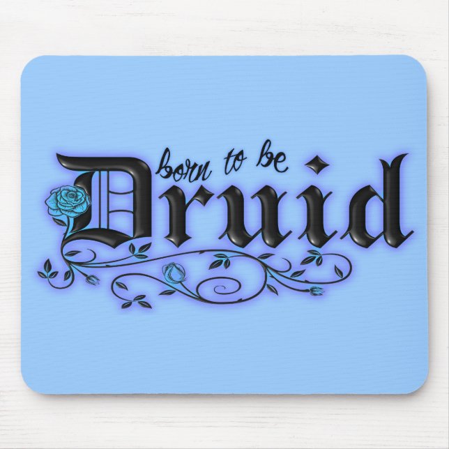 Fött att vara Druid Musmatta (Framsidan)