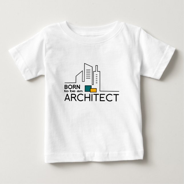 Fött att vara en arkitekt tröja (Framsida)