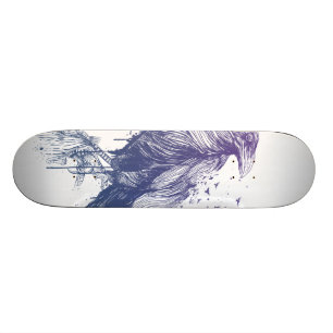 Fött att vara fritt mini skateboard bräda 18,5 cm