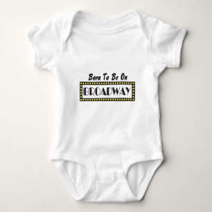 Fött att vara på Broadway T-shirt