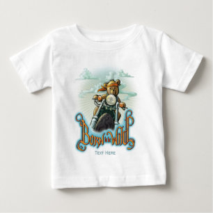 Fött att vara vild t shirt