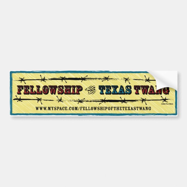 FOTT - Gitarrfodralklistermärke Bildekal (Framsidan)