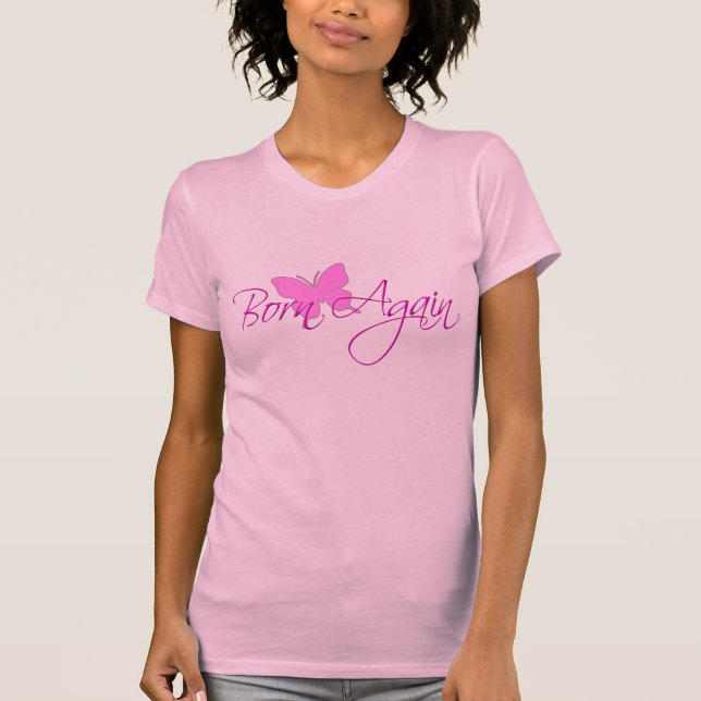 Fött igen t-shirt (Framsida)