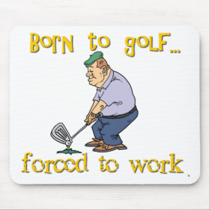 Fött till Golf Musmatta
