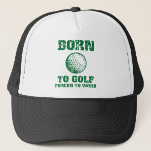 Fött till Golf Truckerkeps