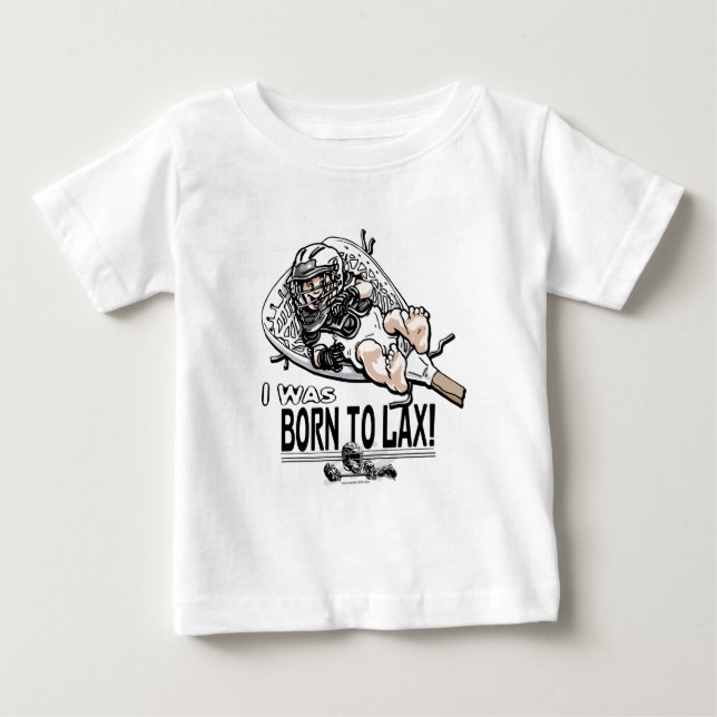 Fött till slapp Lacrosse utrusta Tee (Framsida)
