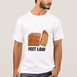 Fötter Bröd Design Logotyp Brainrot Bröd Svart Tex T Shirt