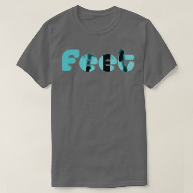 Fötter T Shirt (Design framsida)