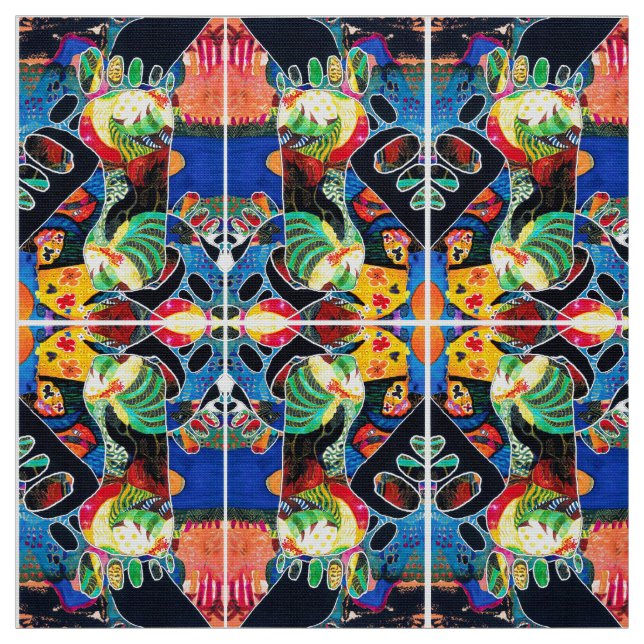 Fottryck Tyg (Provkarta)