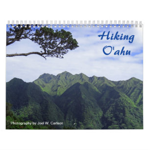 Fotvandra Oahu Kalender