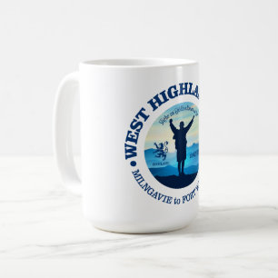 Fotvandra (västra högland långt) kaffemugg